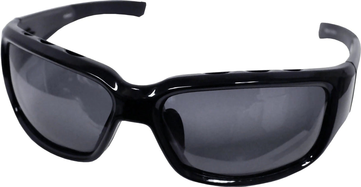 B.B OUTDOOR OPTICS SUNGLASSES MATTE BLACK FRAME SMOKE LENS