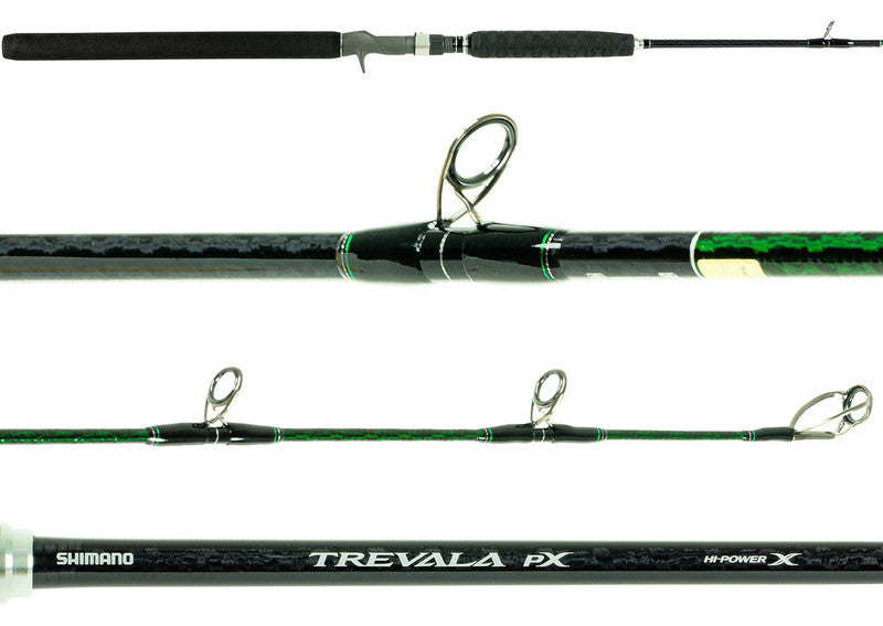 SHIMANO TREVALA PX SPLIT 6'3" MH F 50 LB CASTING ROD TVXSC63M