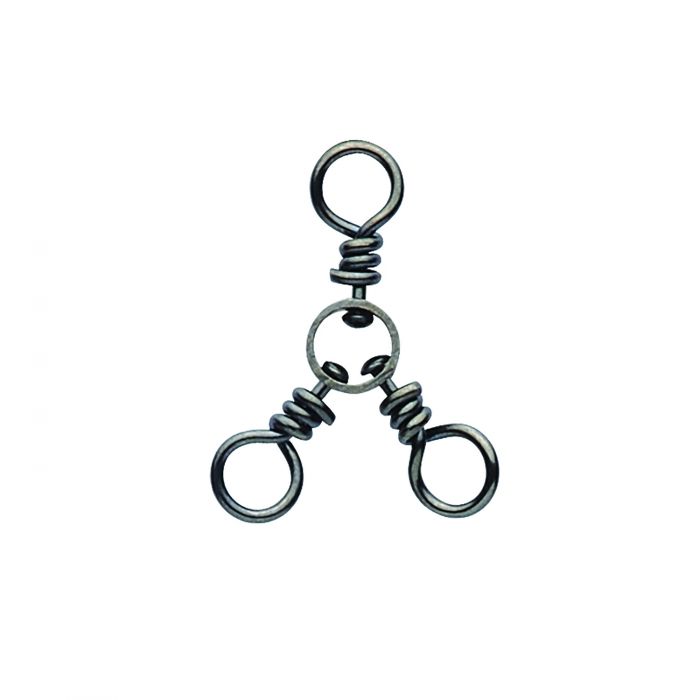 EAGLE CLAW LAZER SALTWATER 3 WAY SWIVEL SIZE 1 77 LB QTY 3