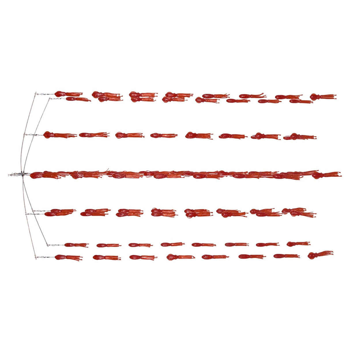 SQUIDNATION FAT DADDY 6 ARM SS RUBBER SQUID DREDGE