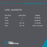 FULL THROTTLE RAPID-DRY YOUTH LIFE VEST