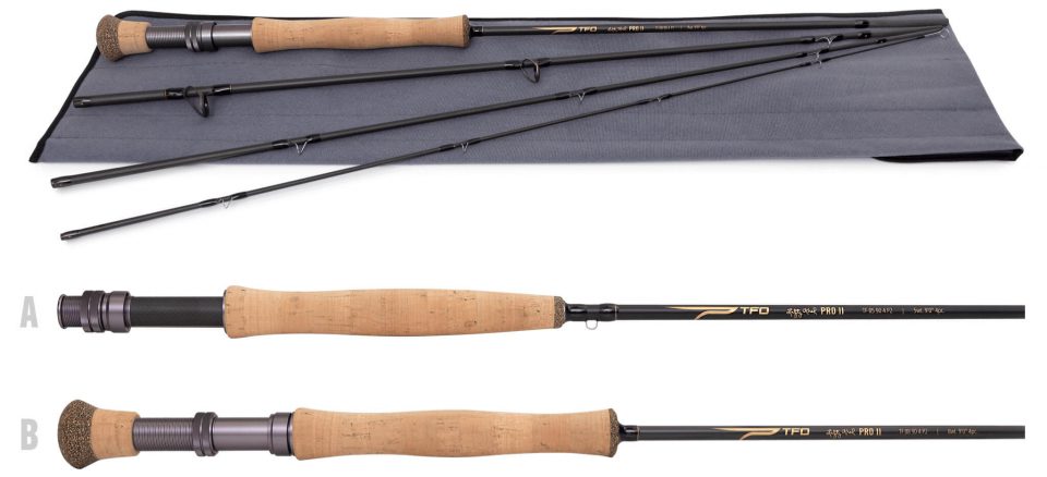 TEMPLE FORK PRO 2 SERIES FLY ROD 10'0" 6 WT 4 PC