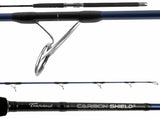 TSUNAMI CARBON SHIELD II BOAT POPPING 7'6" H MOD 40-80 LB BLUE ROD