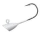 TROUT MAGNET TUNGSTEN 1/32 OZ JIG WHITE SILVER GLITTER QTY 3