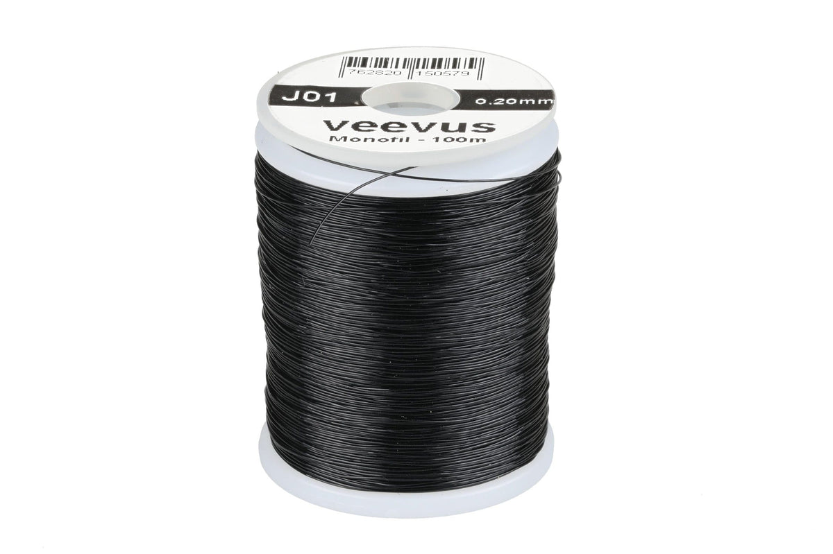 VEEVUS .2MM BLACK MONO THREAD