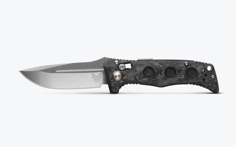 BENCHMADE SIBERT, MINI ADAMAS, AXIS, STUD 273-03 MARBLED