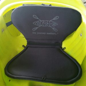 CASCADE CREEK GEL FILLED PADDLE SADDLE WITH LOW BACK