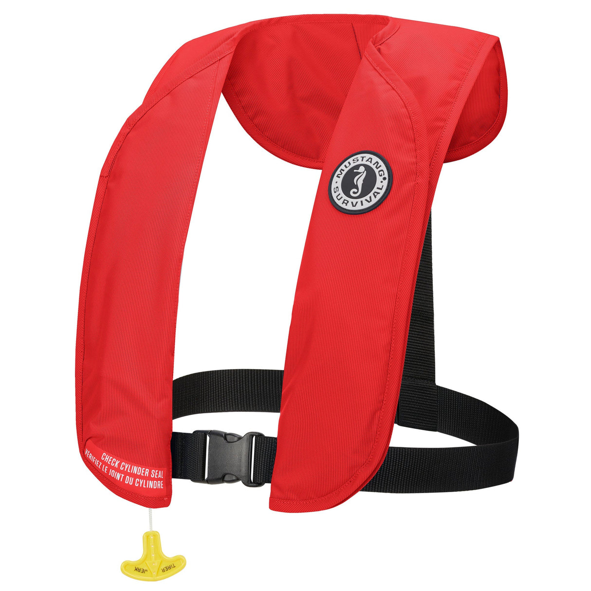 MUSTANG MIT 70 MANUAL lNFLATABLE UNVERSAL PFD RED