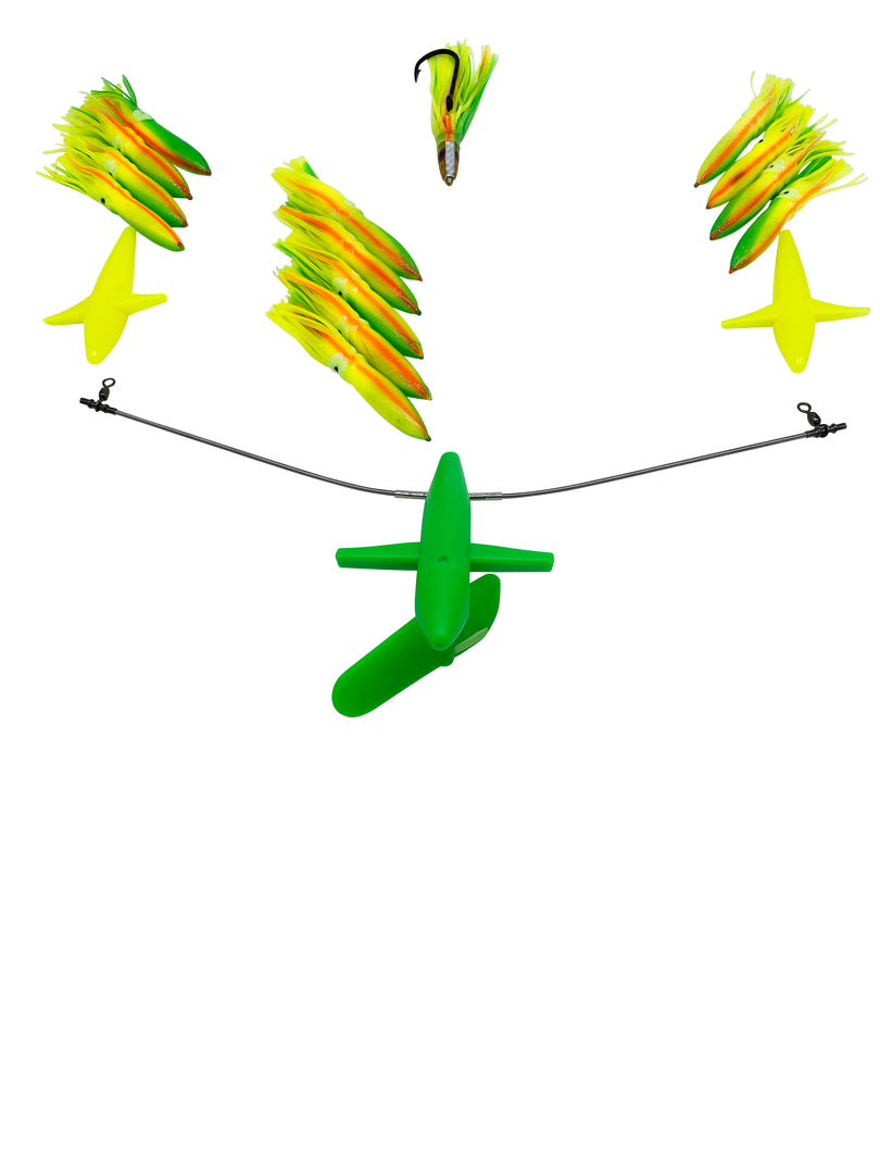 JB 19" SIDE TRACKER 6" FLOATING SQUID