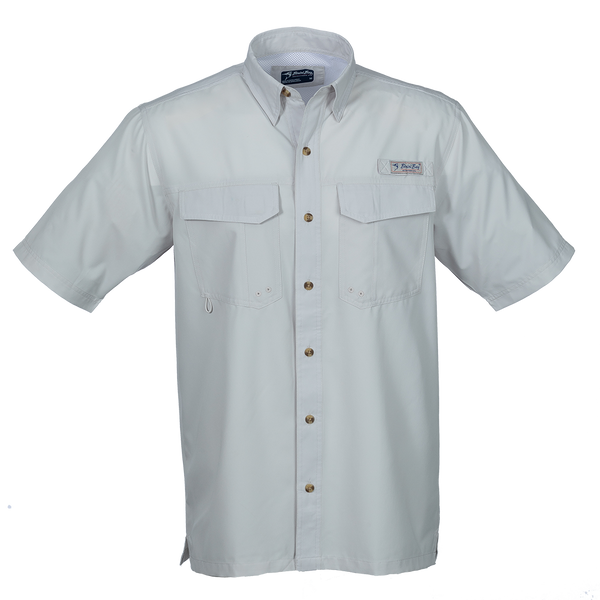 BIMINI BAY MENS FLATS V SS SHIRT