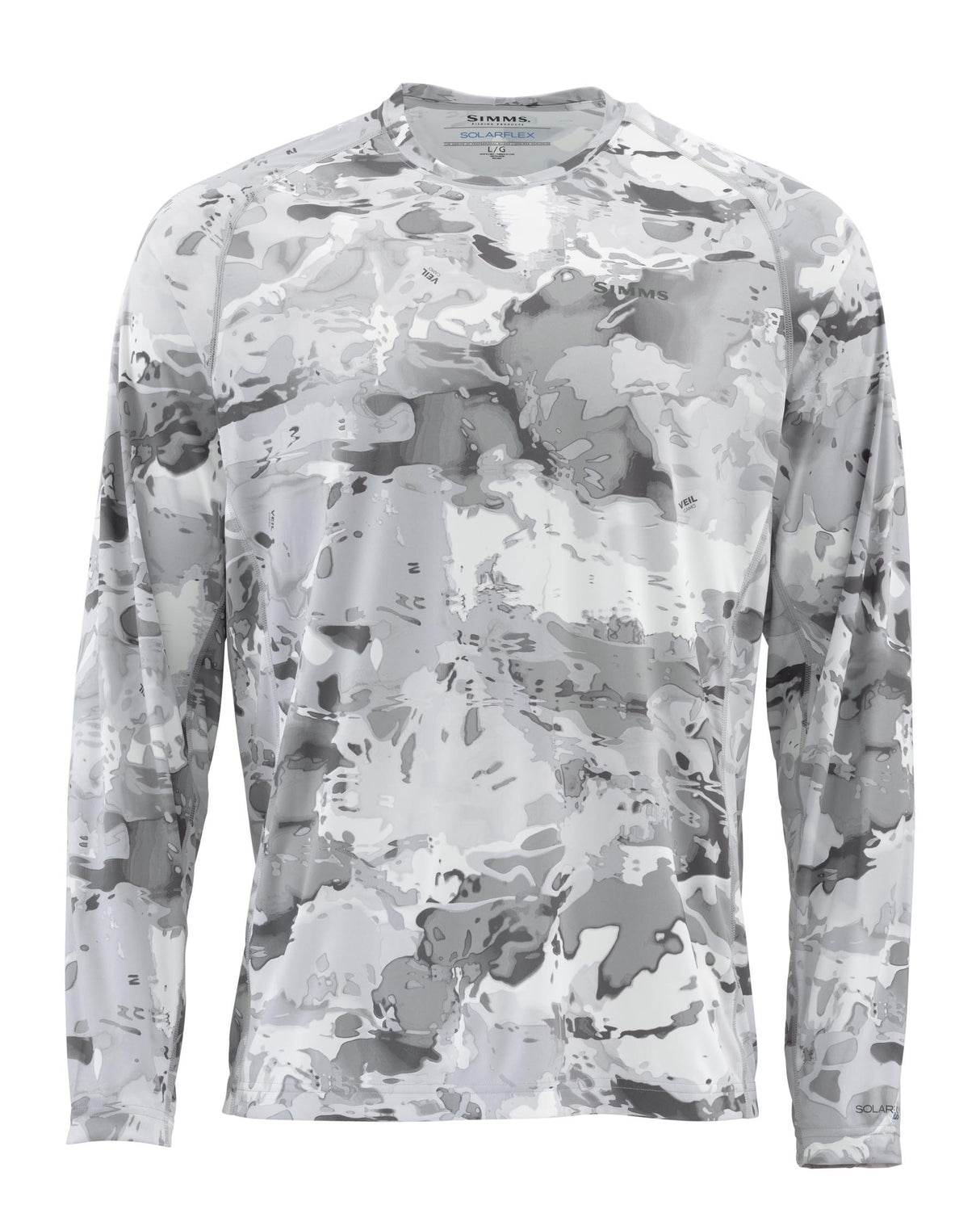 SIMMS MENS SOLARFLEX LS CREWNECK