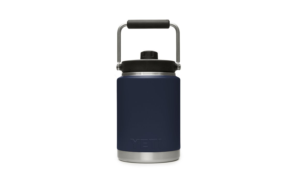 YETI RAMBLER HALF GALLON JUG NAVY