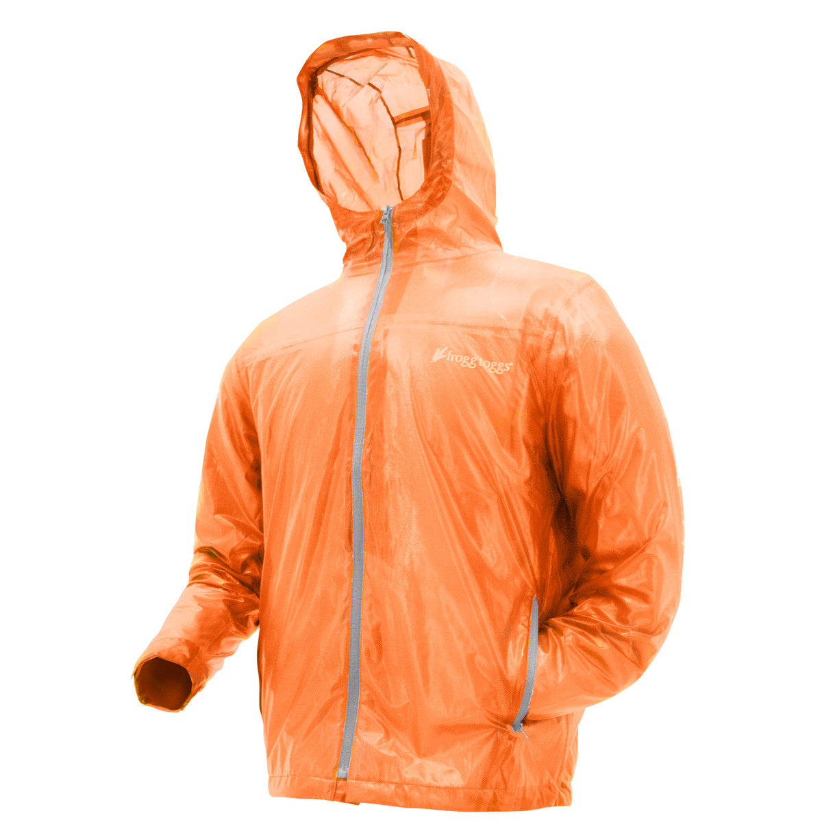 Frogg Toggs Youth Boy s Xtreme Lite Jacket Hi Vis Orange Size MD