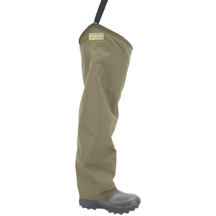 FROGG TOGGS BRUSH HOGG HEAVY-DUTY NYLON HIP WADERS