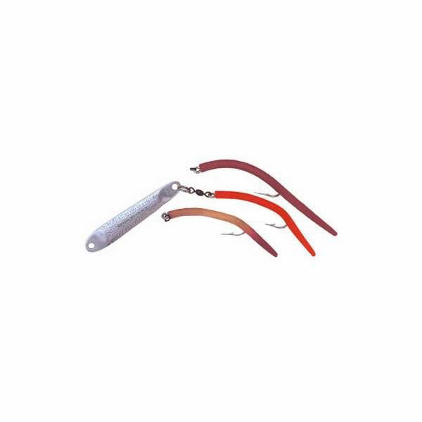 colored tubing for fishing lures Hopkins NO=EQL Lure with Surgical TUBE 4T Orange