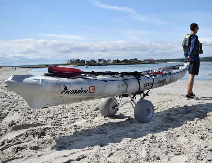 MALONE CLIPPER TRX-S DELUXE KAYAK/CANOE CART W/BALLOON TIRES