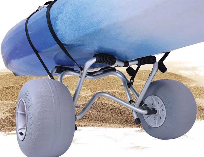 MALONE CLIPPER TRX-S DELUXE KAYAK/CANOE CART W/BALLOON TIRES