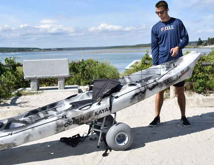 MALONE CLIPPER TRX-S DELUXE KAYAK/CANOE CART W/BALLOON TIRES
