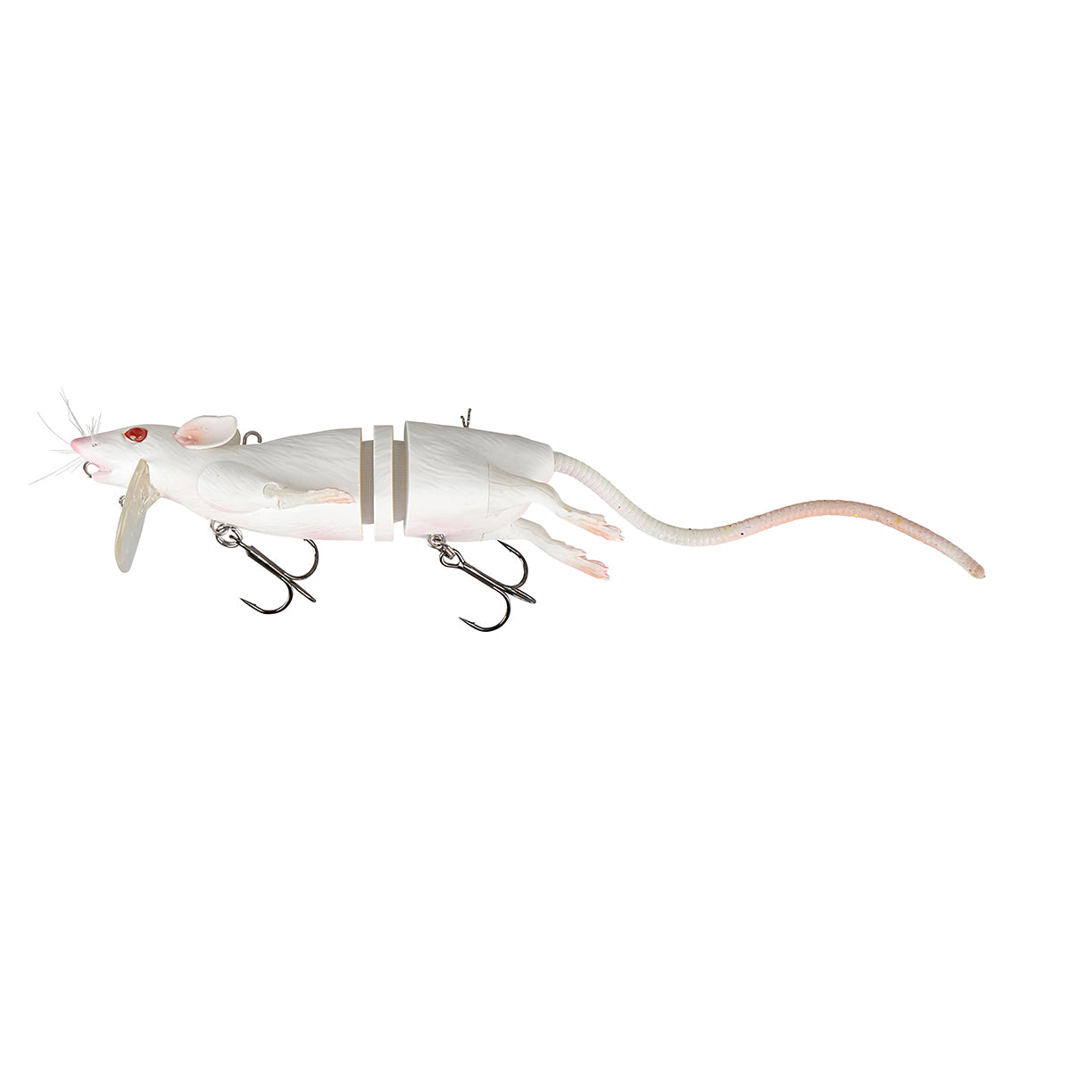 Savage Gear 3D Rat White; 11 3/4 in.
