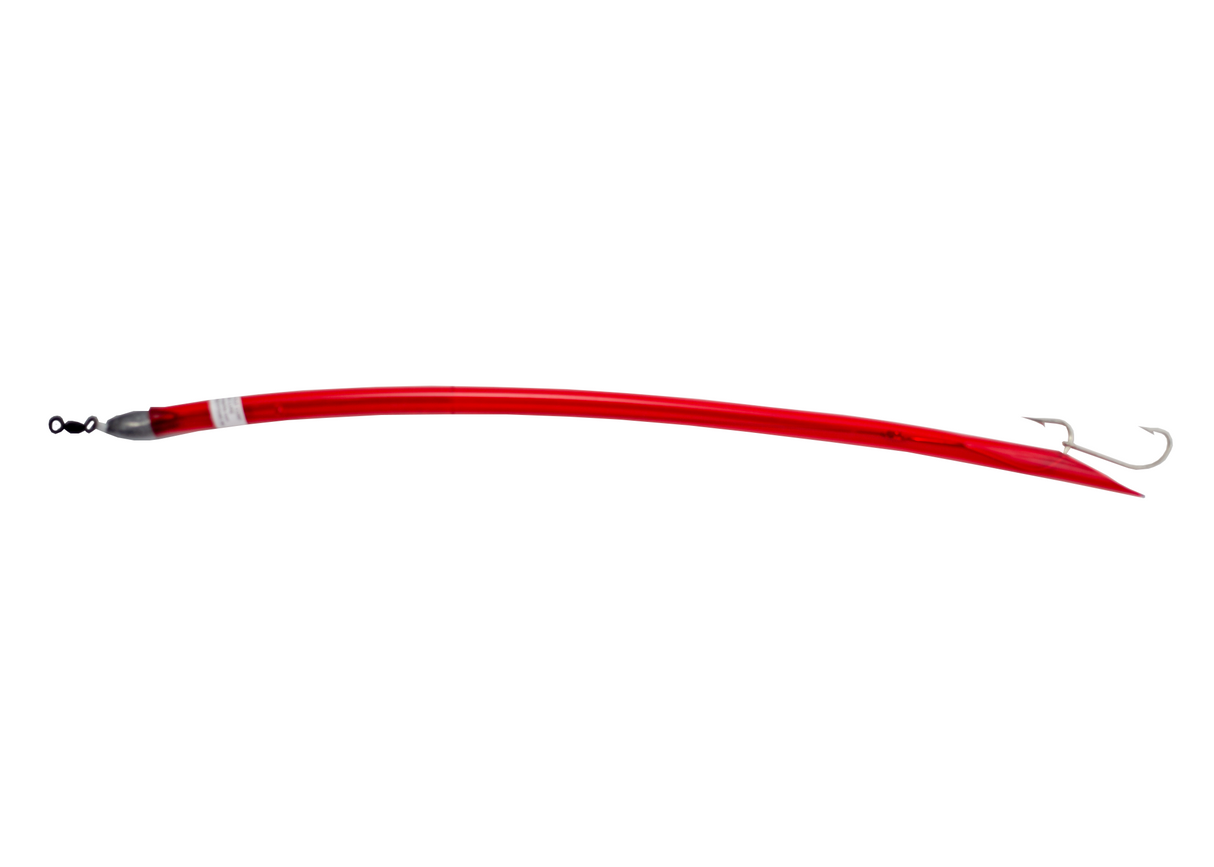 A&S TACKLE 24" SEA EEL TUBE RIG (WEIGHTED)