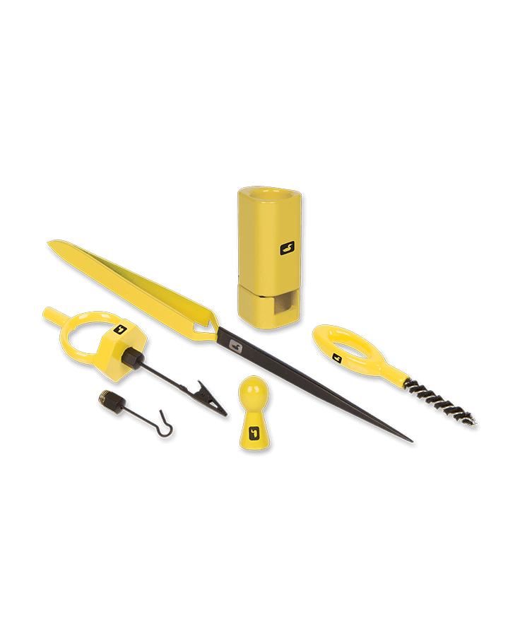 LOON ACCESSORY FLY TYING TOOL KIT YELLOW