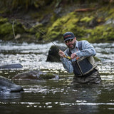 GRUNDENS MENS BOUNDARY ZIP STOCKINGFOOT WADER STONE/OTTER
