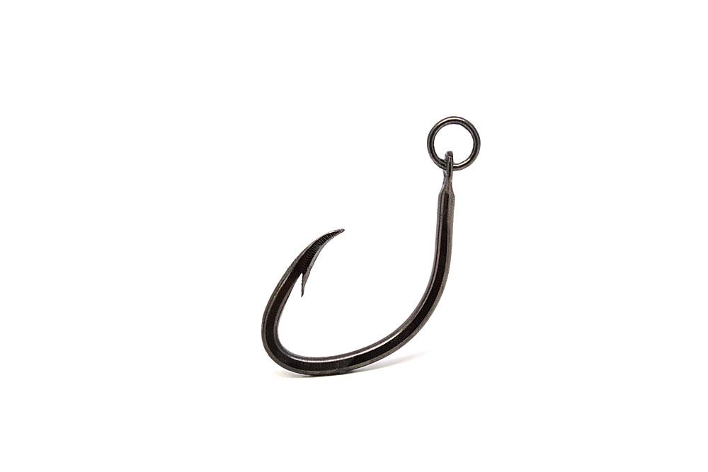 Quick Rig Charlie Brown Circle Hooks Ringed Black Nickel 8/0 6pack