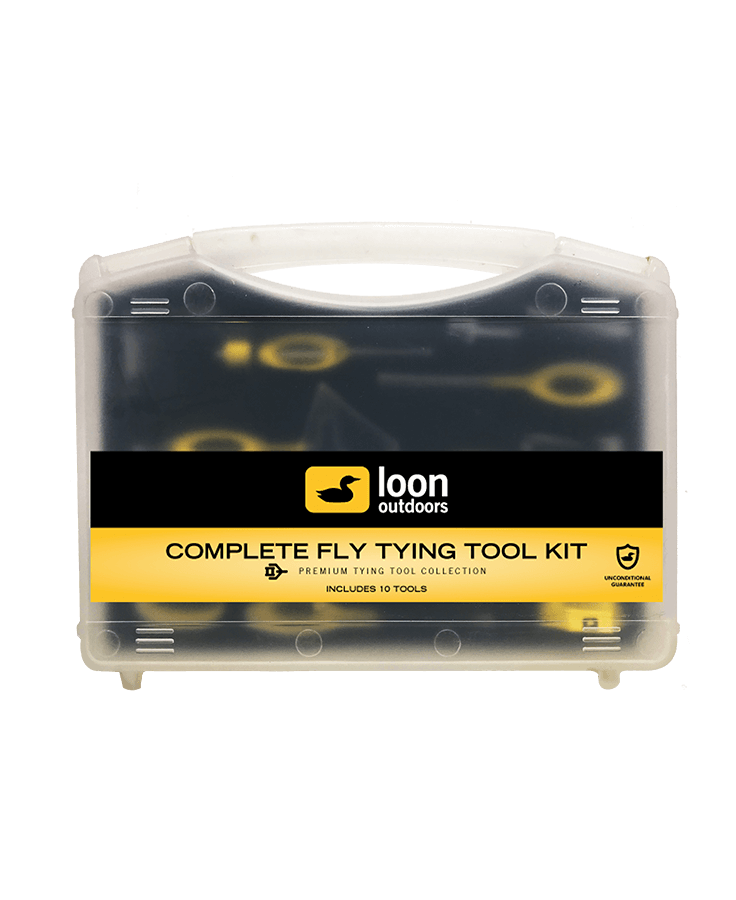 LOON COMPLETE FLY TYING TOOL KIT BLACK