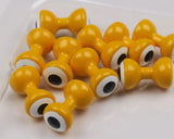 HARELINE X-LARGE DOUBLE PUPIL BRASS EYES