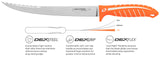 DEXTER DEXTREME 10" DUAL EDGE STIFF FILLET KNIFE