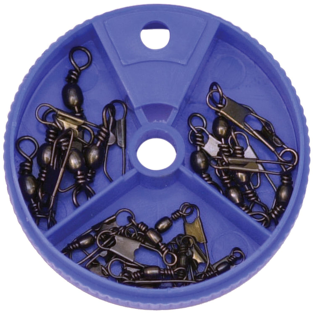 EAGLE CLAW BLACK SNAP SWIVEL ASSORTMENT PACK