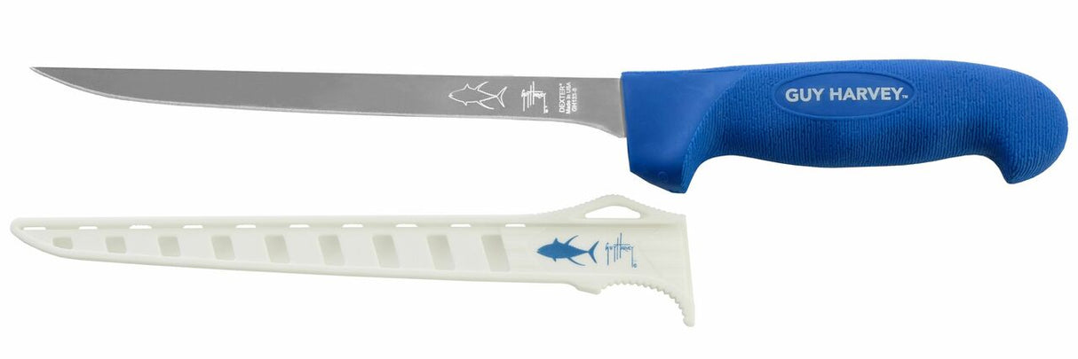DEXTER 8" GUY HARVEY FLEXIBLE FILLET W/EDGE GUARD