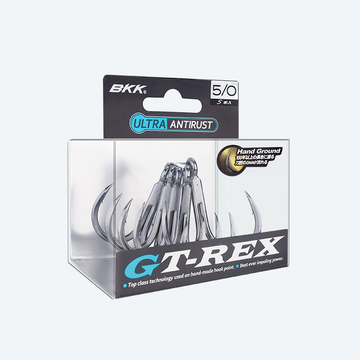 BKK GT-Rex Treble Hooks 5/0 / 5 Pack