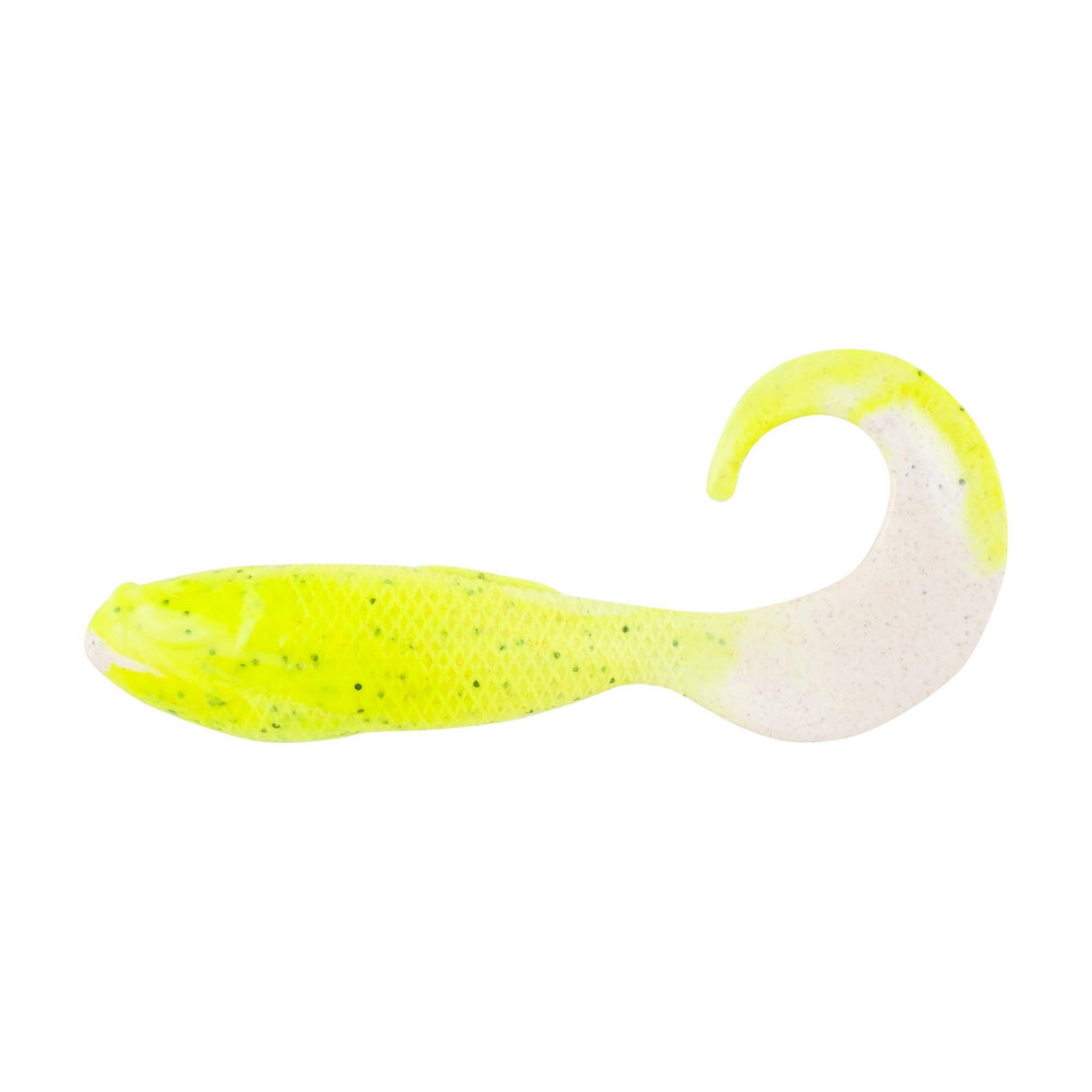 Berkley Gulp! Saltwater Swimming Mullet - 4in - Chartreuse Pepper Neon