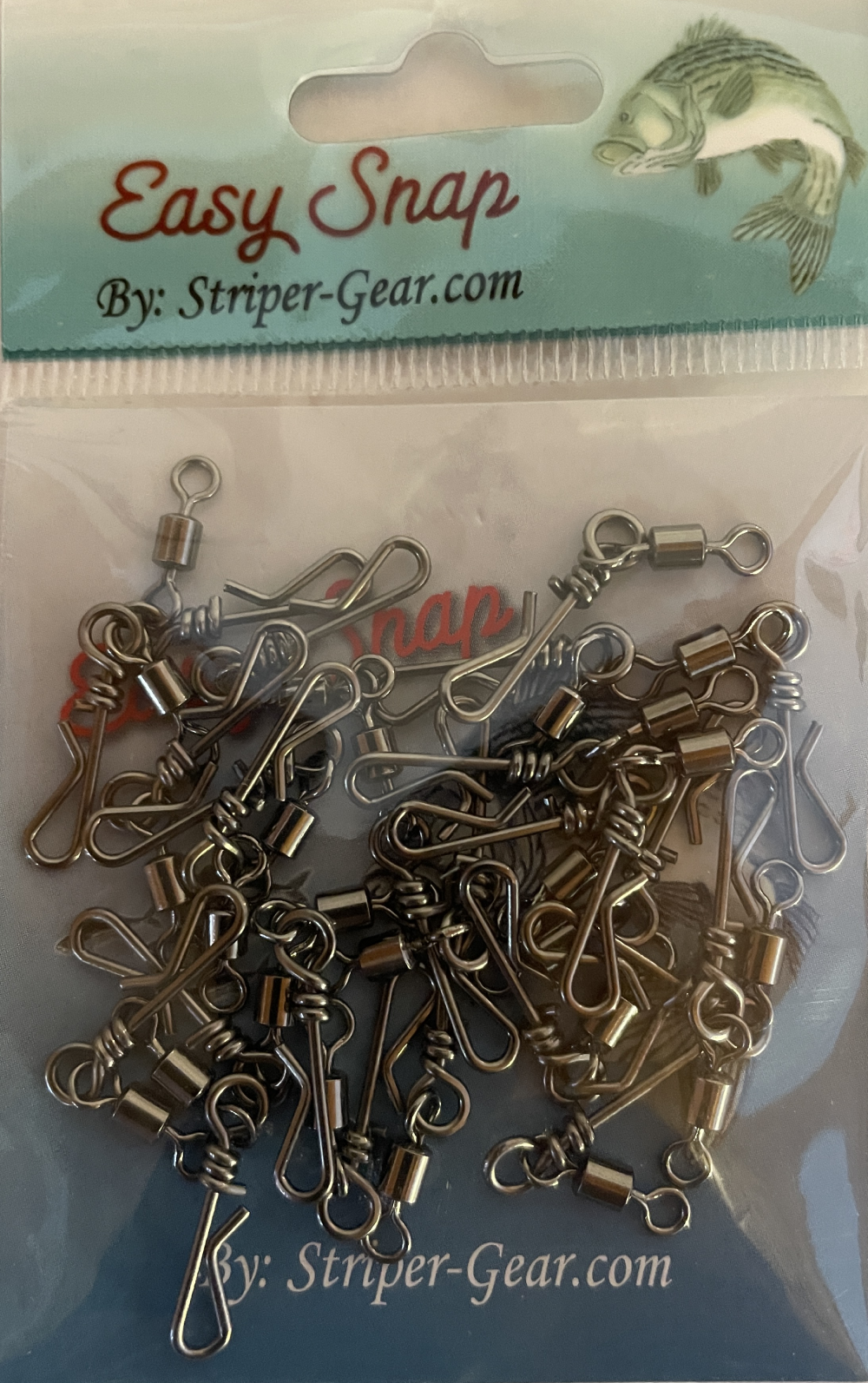 STRIPER-GEAR SNAP/BARREL Swivel Size 10 / 10 lb