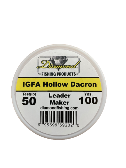 Diamond Hollow Dacron - 100 Yards 50 lb / 100 yds