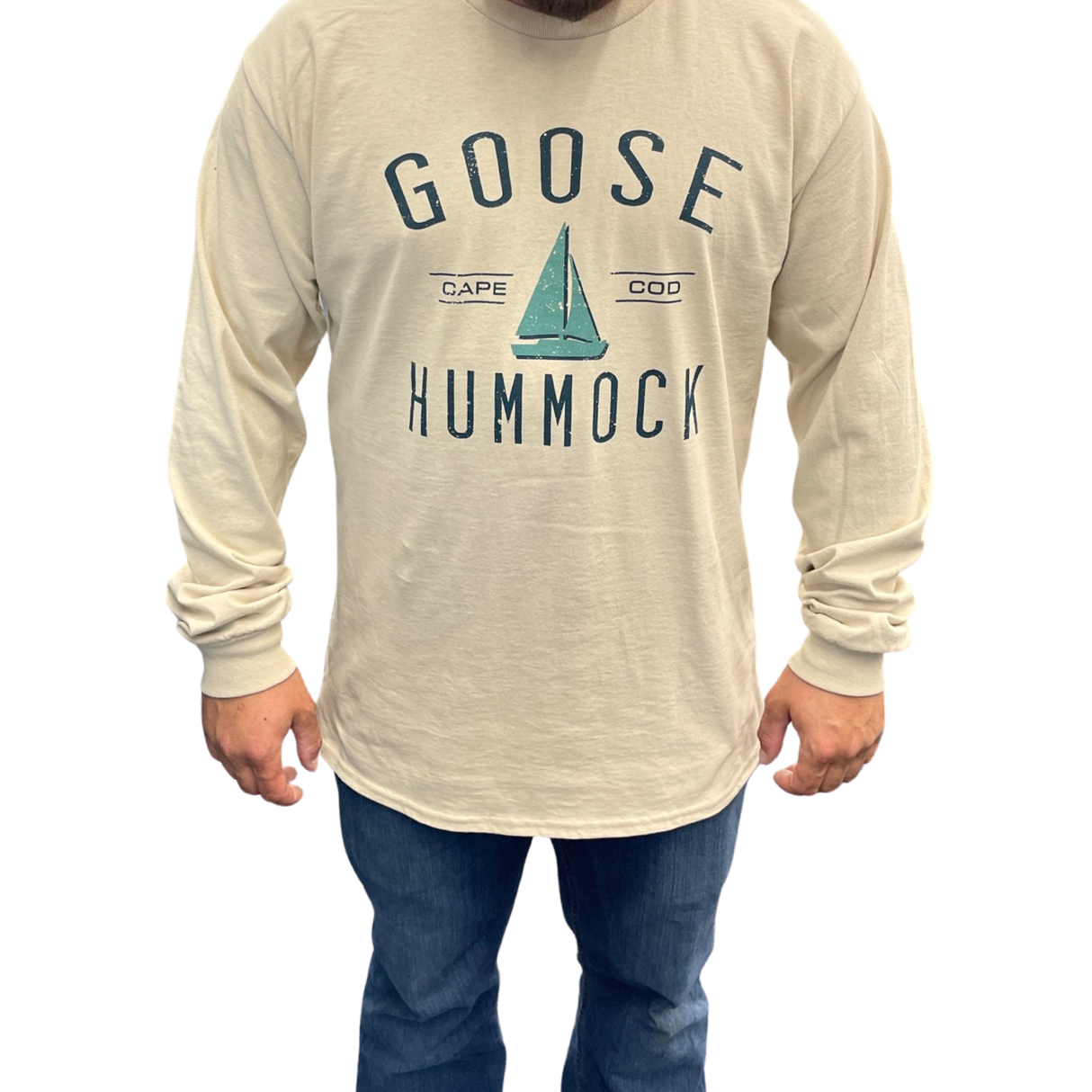 GOOSE HUMMOCK SAILBOAT LS T-SHIRT