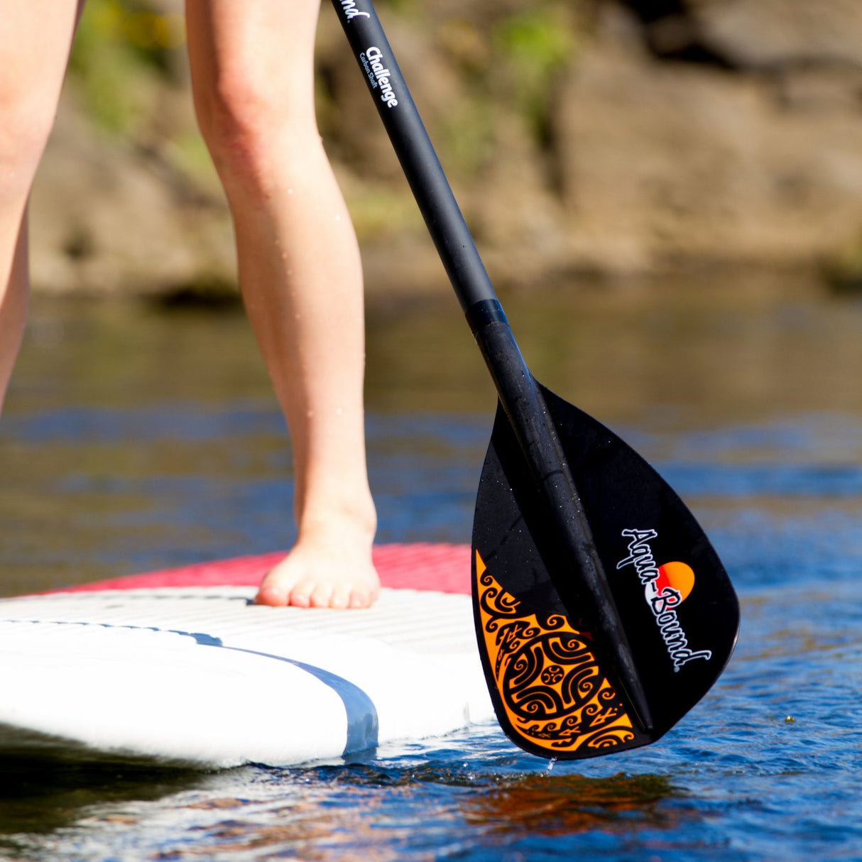 AQUABOUND CHALLENGE 85 CARBON BLACK CR BLADE/CARBON SUP SHAFT 2PC