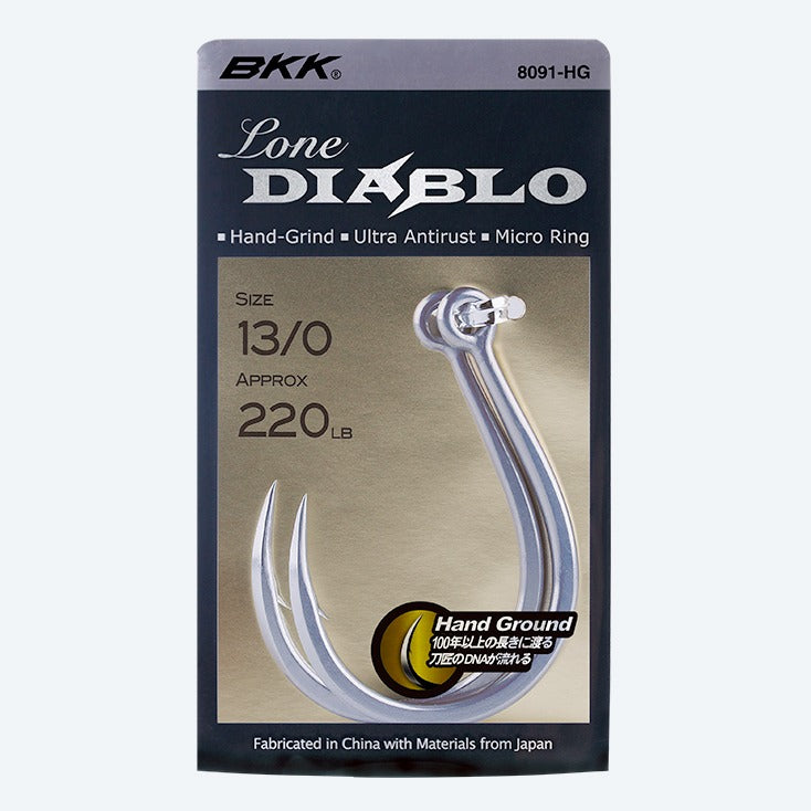 BKK Lone Diablo Inline Hooks 9/0