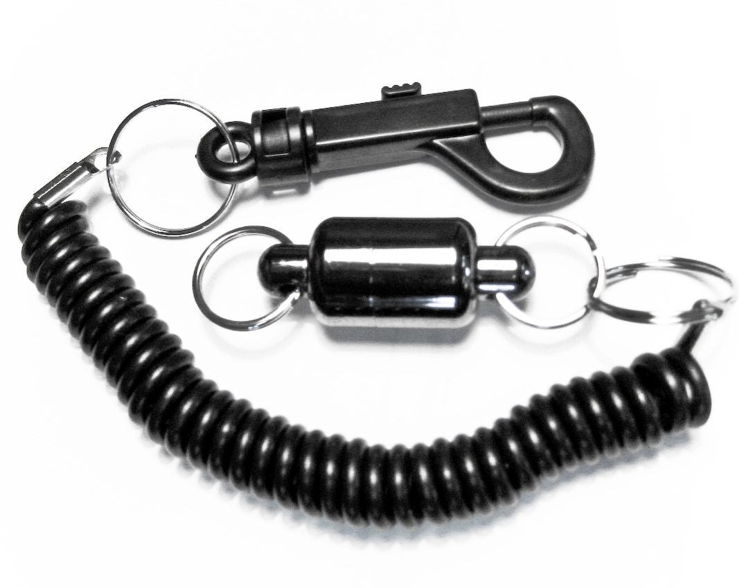 STONE CREEK MAGNETIC NET RELEASE WITH COILED LANYARD