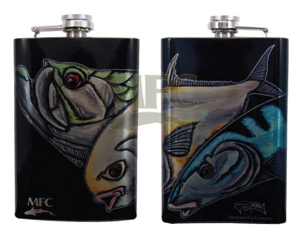 MFC STAINLESS STEEL HIP FLASK 8 OZ