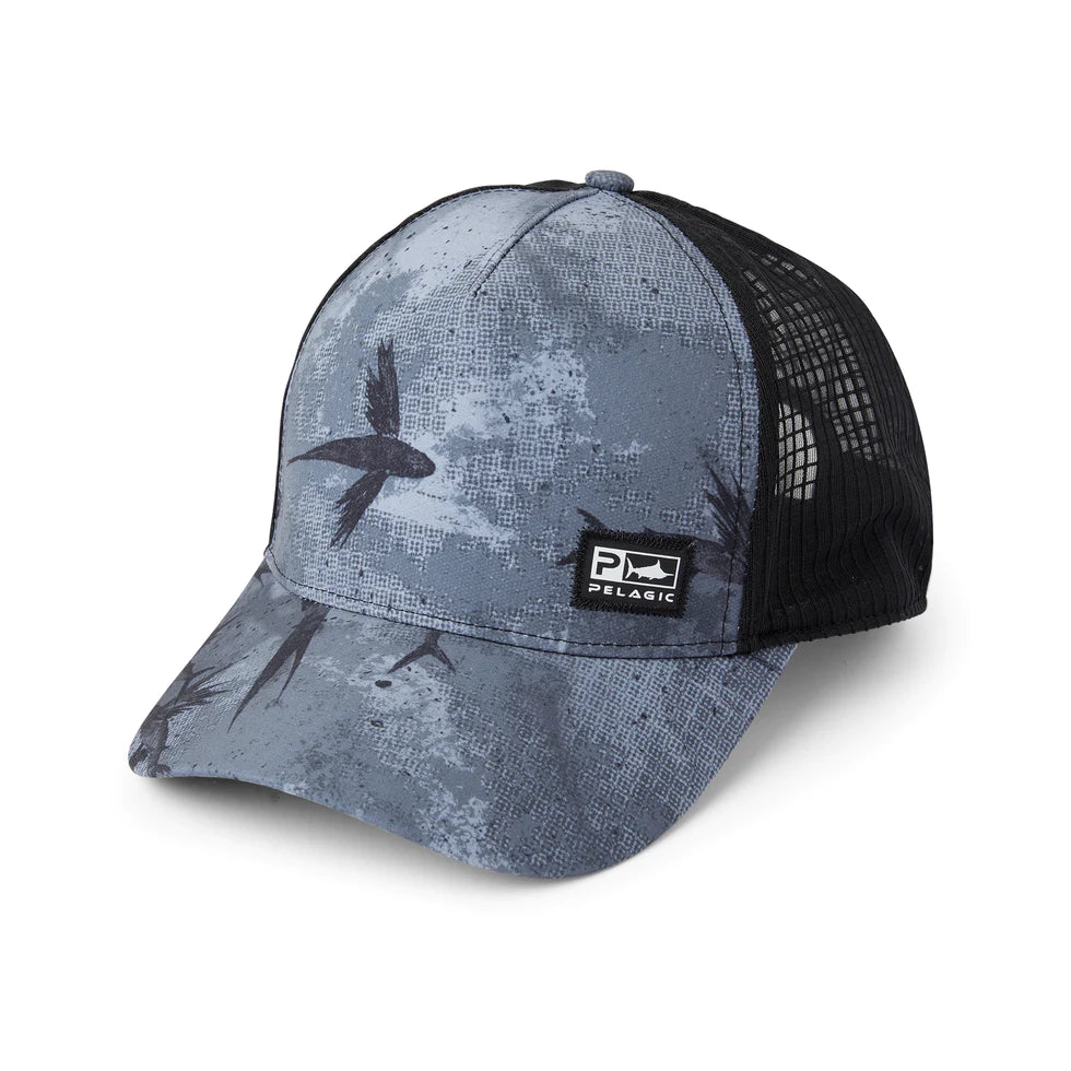 PELAGIC ECHO OPEN SEAS PERFORMANCE TRUCKER BLACK