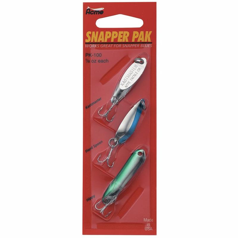 ACME Snapper Pak 1/8 oz 3 Pack