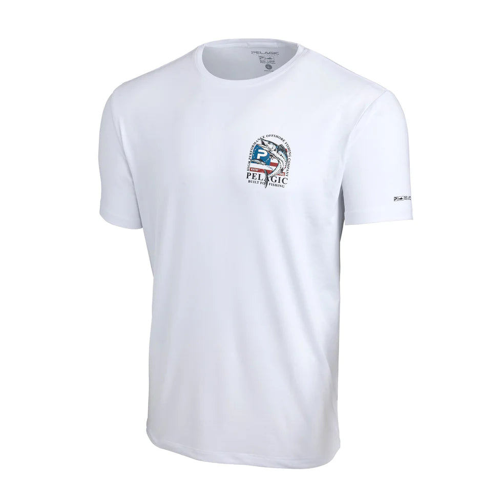 PELAGIC STRATOS PARTIOT WAHOO PERFORMANCE SHIRT