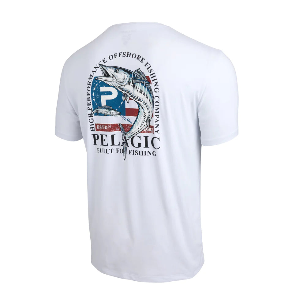 PELAGIC STRATOS PARTIOT WAHOO PERFORMANCE SHIRT