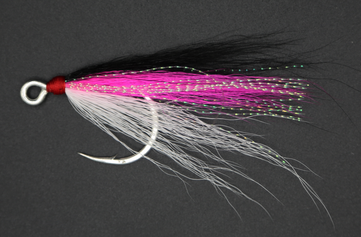 Striper Gear Bucktail Inline Single Hooks Pink / 6/0