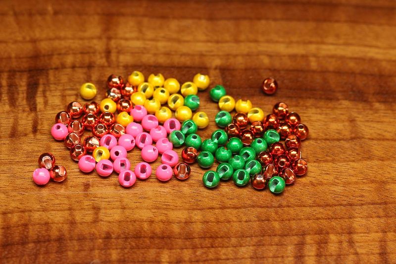HARELINE DUBBIN SLOTTED TUNGSTEN BEADS 4.6 MM