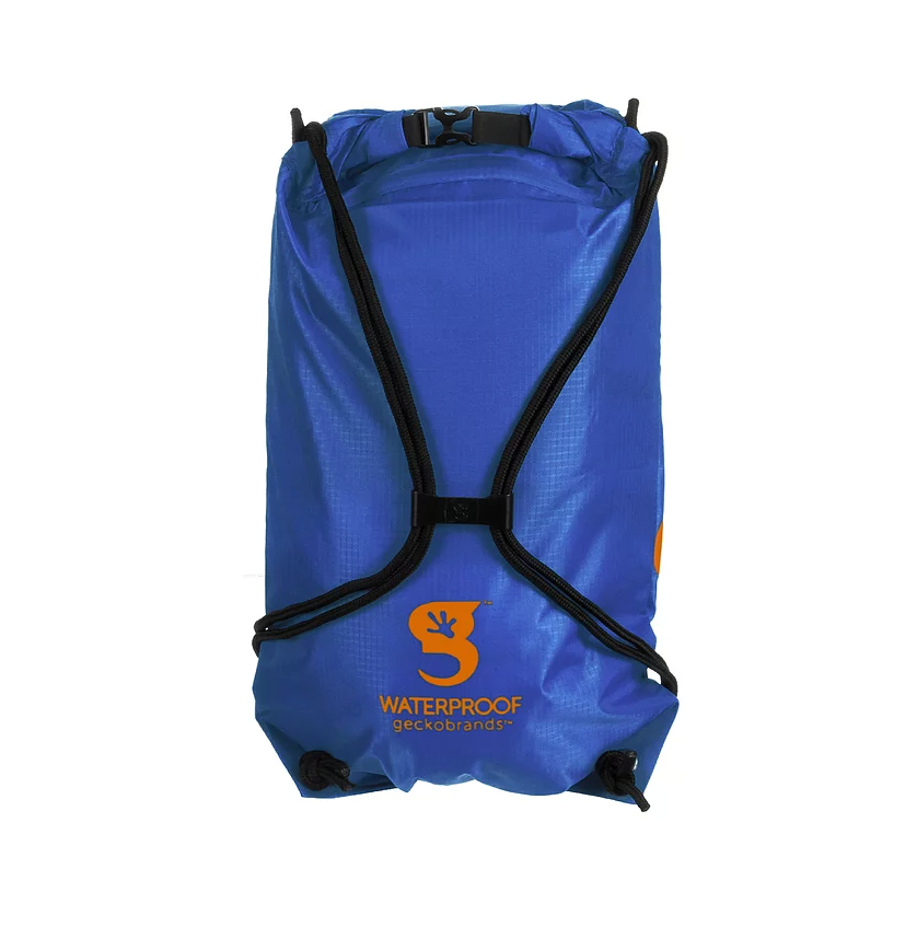 GECKOBRANDS DRAWSTRING WATERPROOF BACKPACK