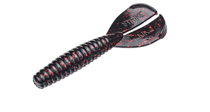 STRIKE KING RAGE TWIN TAIL MENACE GRUB 4"