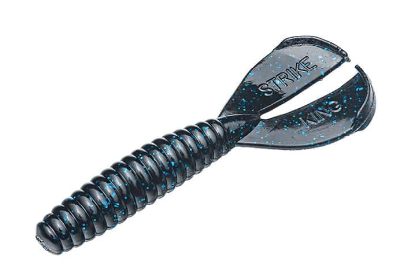 STRIKE KING RAGE TWIN TAIL MENACE GRUB 4"